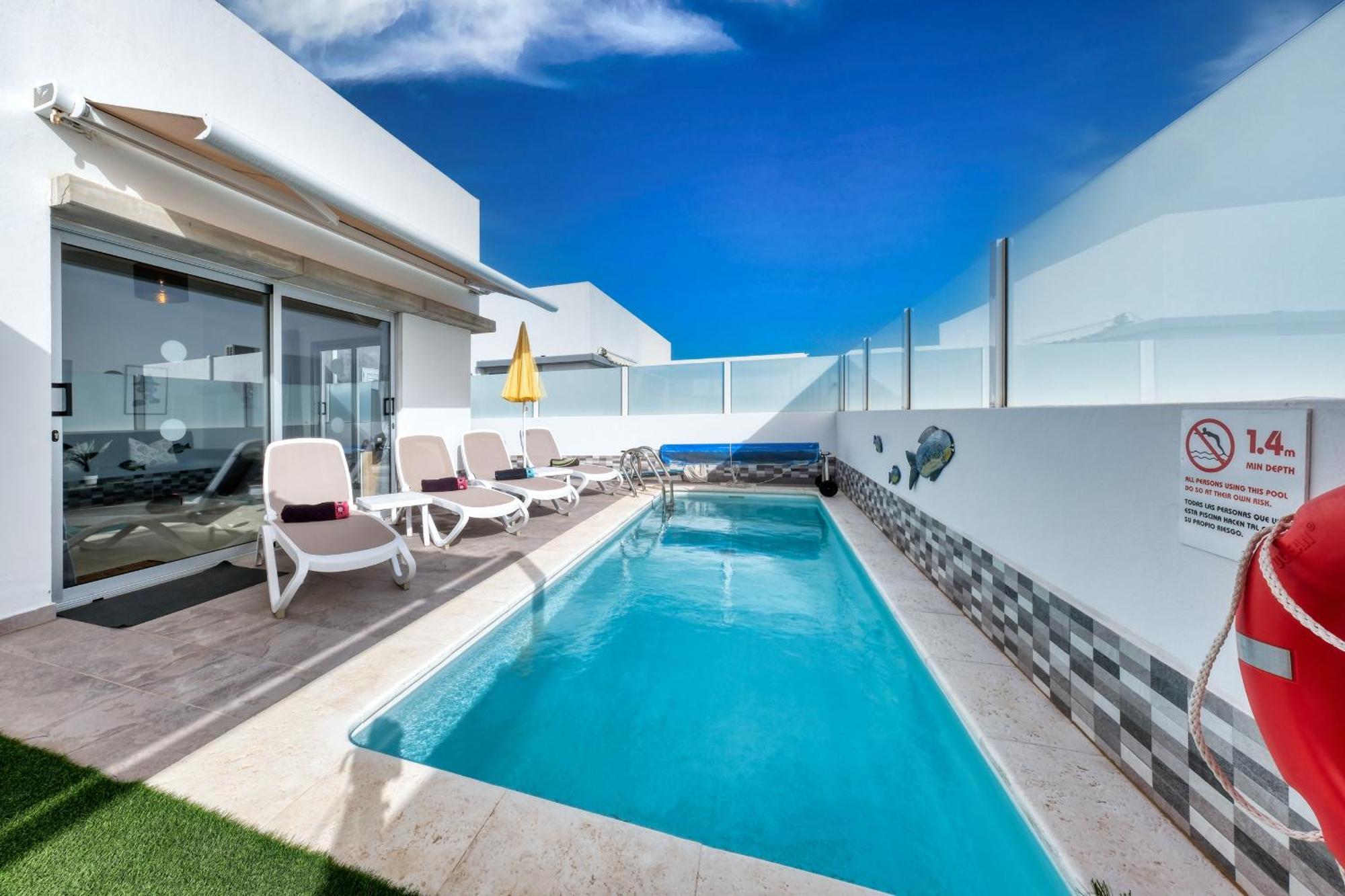 Villa Cassia-Private Pool Aircon, Sat Tv By Lanzarote Vacation Homes Плая Бланка Екстериор снимка