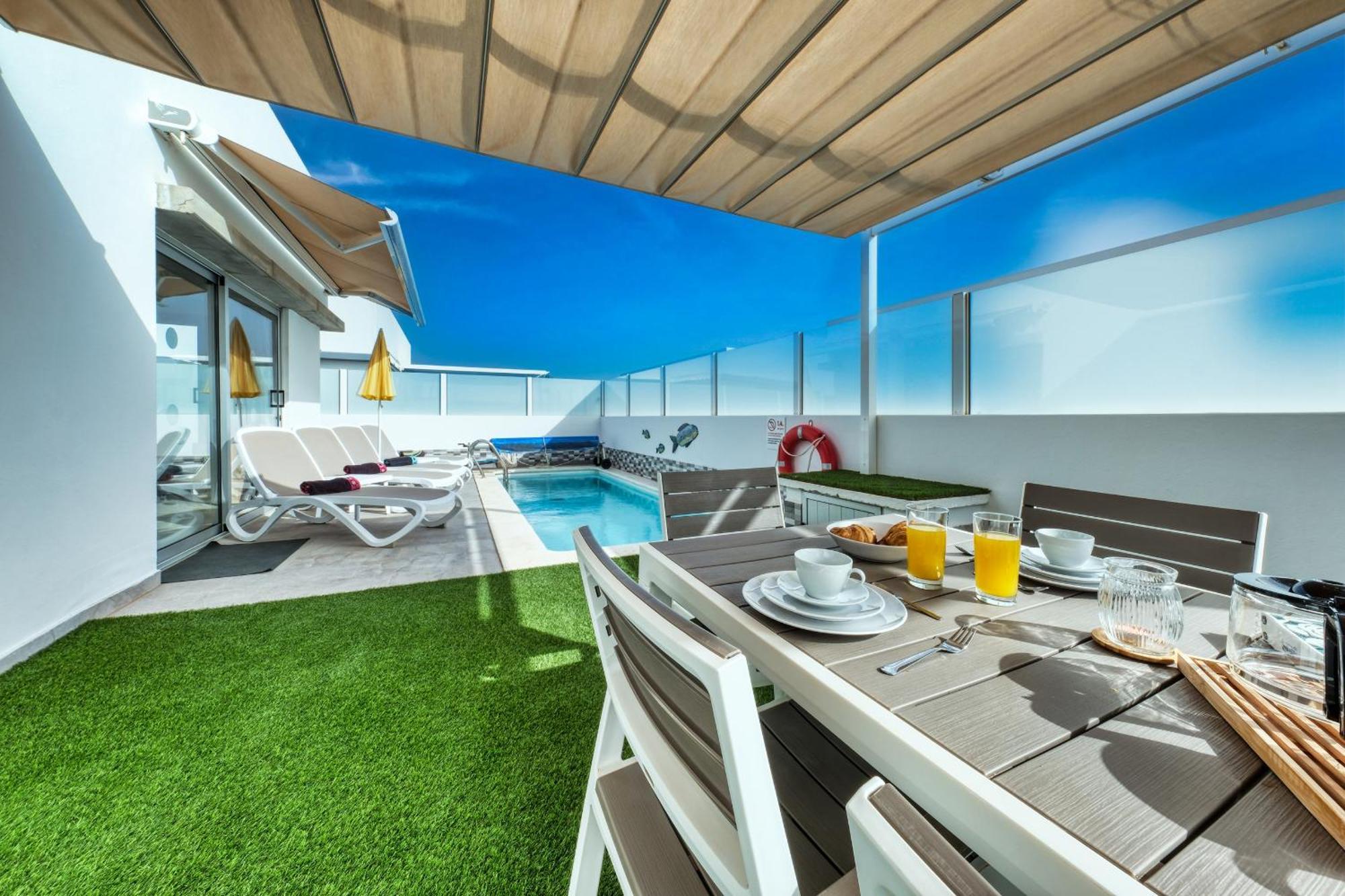 Villa Cassia-Private Pool Aircon, Sat Tv By Lanzarote Vacation Homes Плая Бланка Екстериор снимка